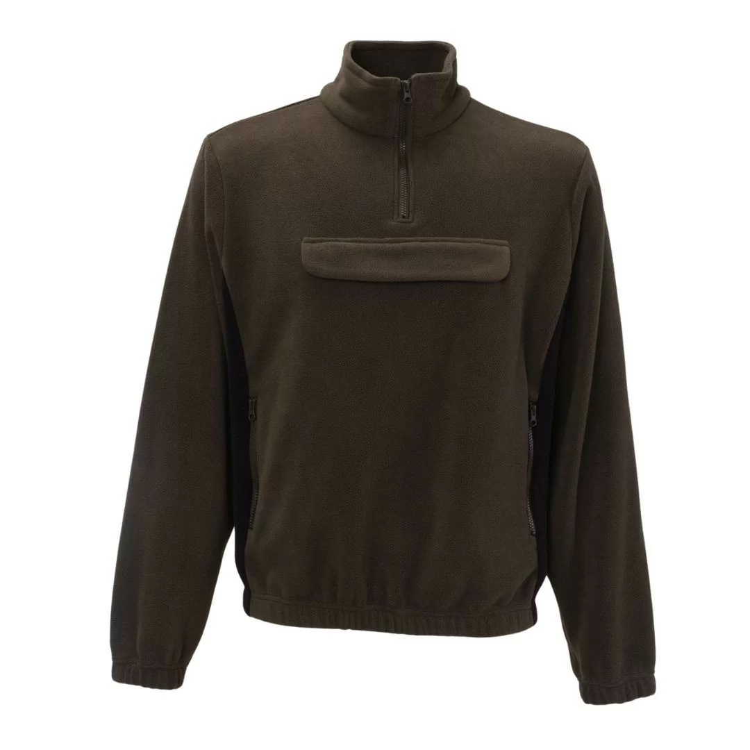 Felpa Pile Pesante Tasca Marsupio Rs Hunting...