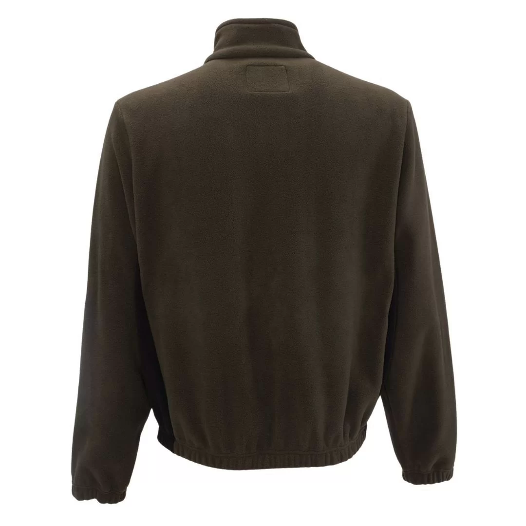 Felpa Pile Pesante Tasca Marsupio Rs Hunting art. J641 Verde 2