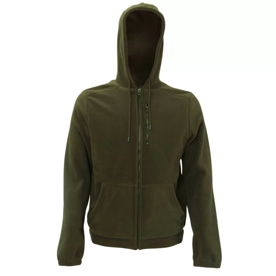 File Pile Pesante Rs Hunting art. J673 Verde Con Cappuccio