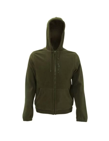 File Pile Pesante Rs Hunting art. J673 Verde Con Cappuccio