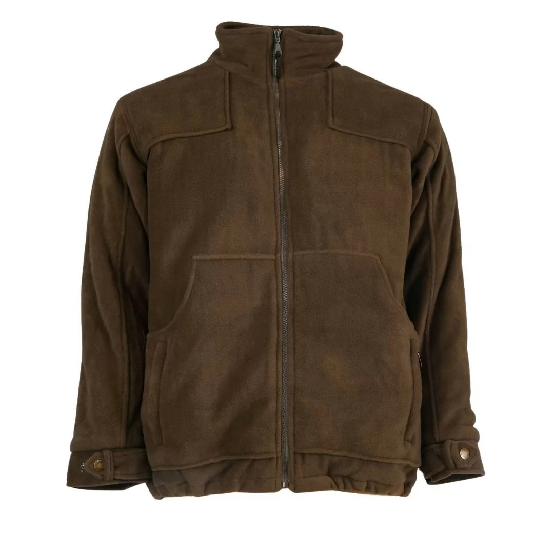 Felpa Pile con Zip Al Collo Rs Hunting art. J653 Verde