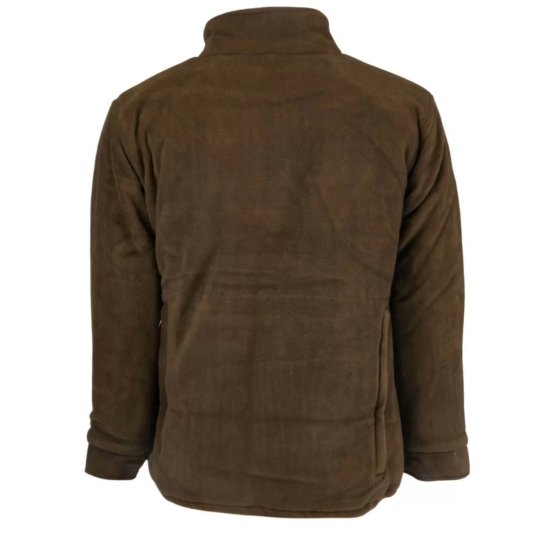 Felpa Pile con Zip Al Collo Rs Hunting art. J653 Verde 2