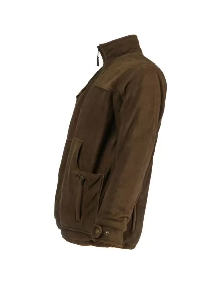 Felpa Pile con Zip Al Collo Rs Hunting art. J653 Verde