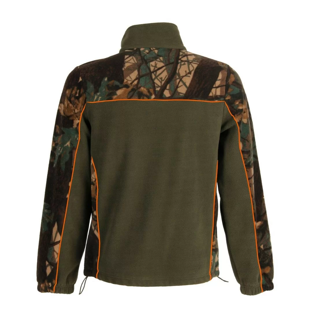 Felpa Pile Pesante 340gsm Rs Hunting art. J690 Arancio Fluo 2