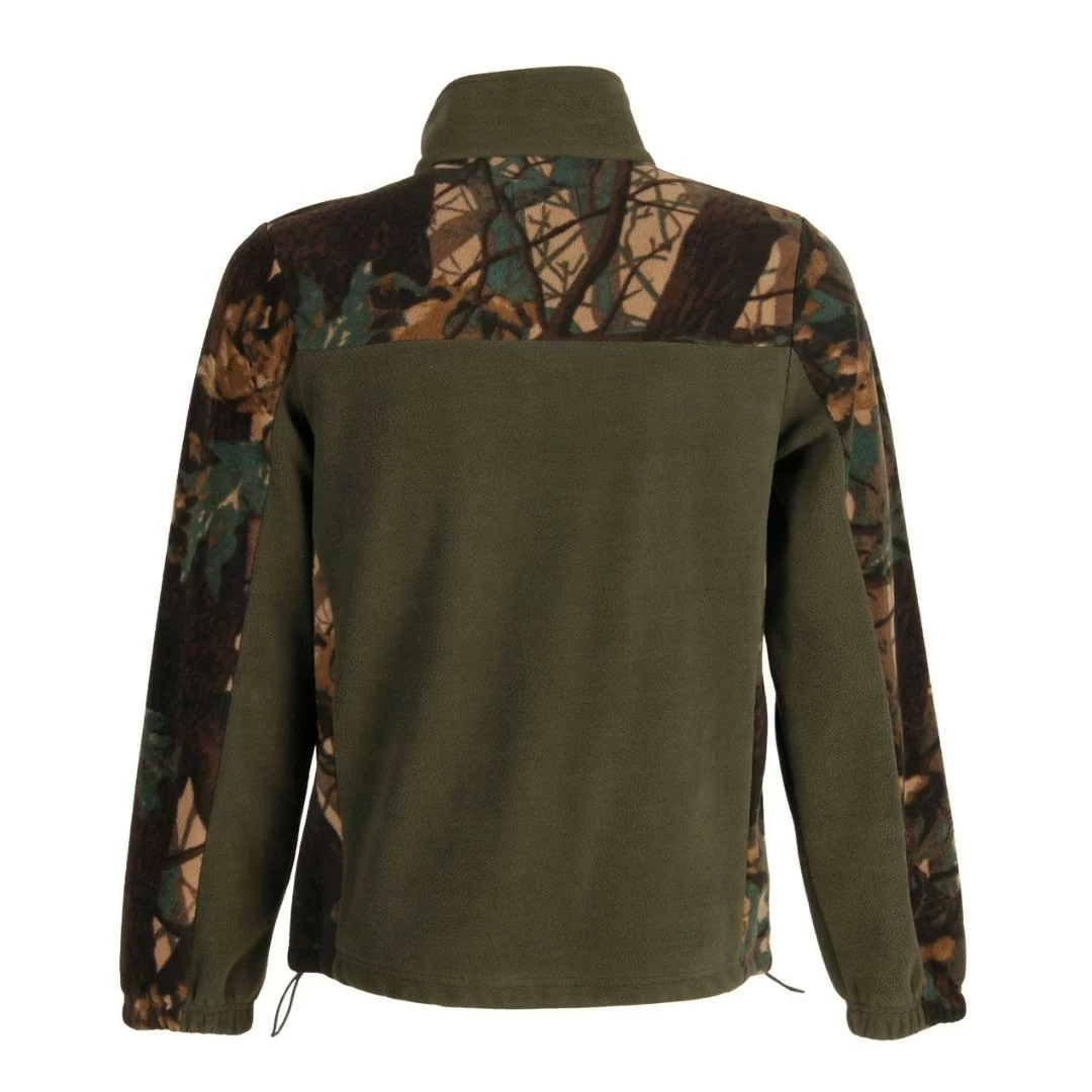 Felpa Pile Pesante 340gsm Rs Hunting art. J690 Verde 2