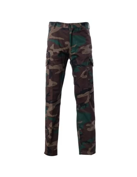 Pantalone Multitasche Flanella Rs Hunting art. T-90 Mimetico