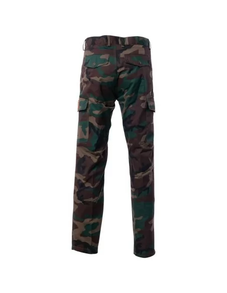 Pantalone Multitasche Flanella Rs Hunting art. T-90 Mimetico