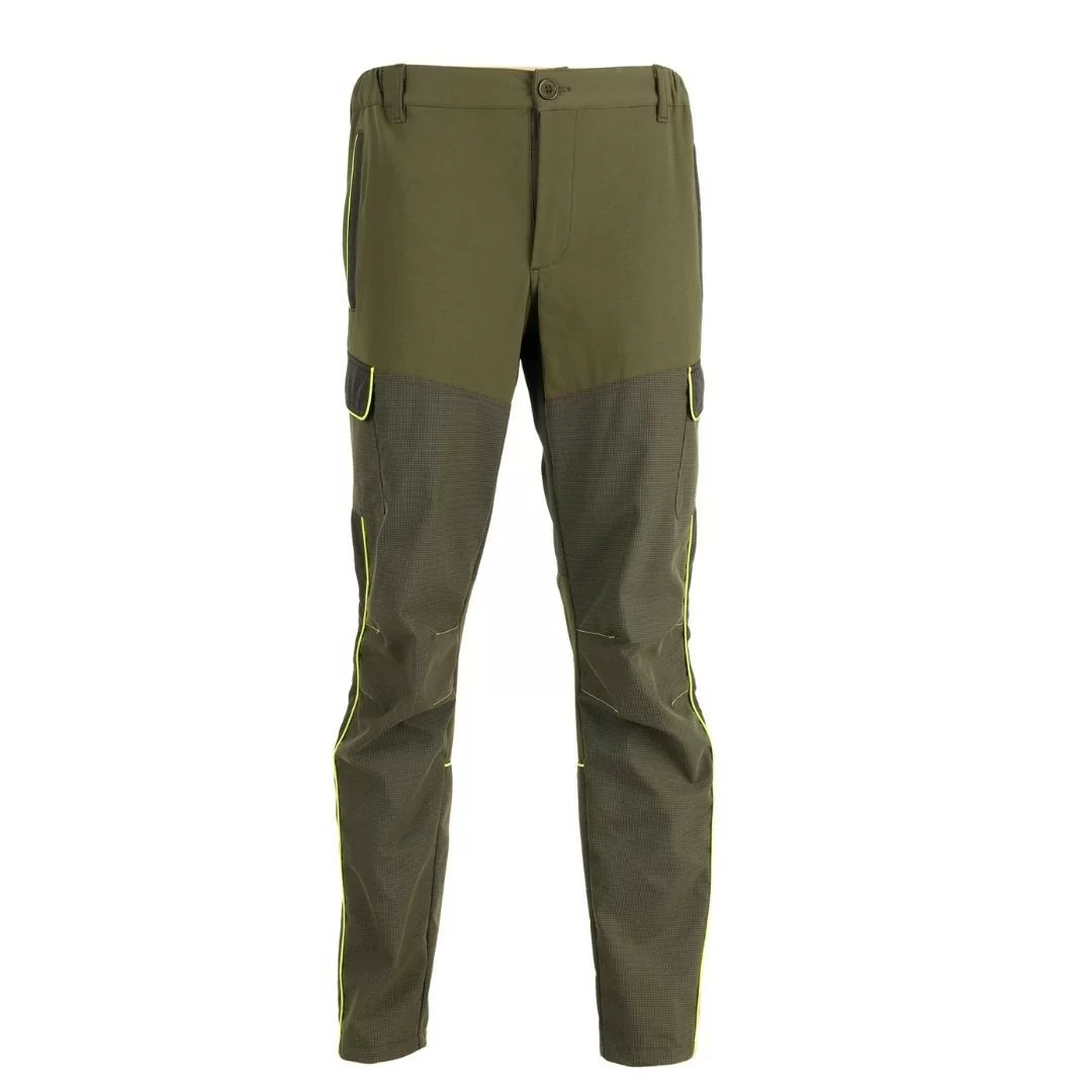 Pantalone Tecnico Caccia Rs Hunting art. T-120 Giallo Fluo