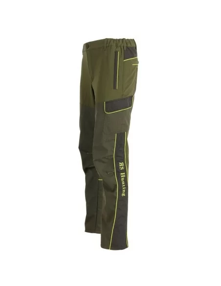 Pantalone Tecnico Caccia Rs Hunting art. T-120 Giallo Fluo