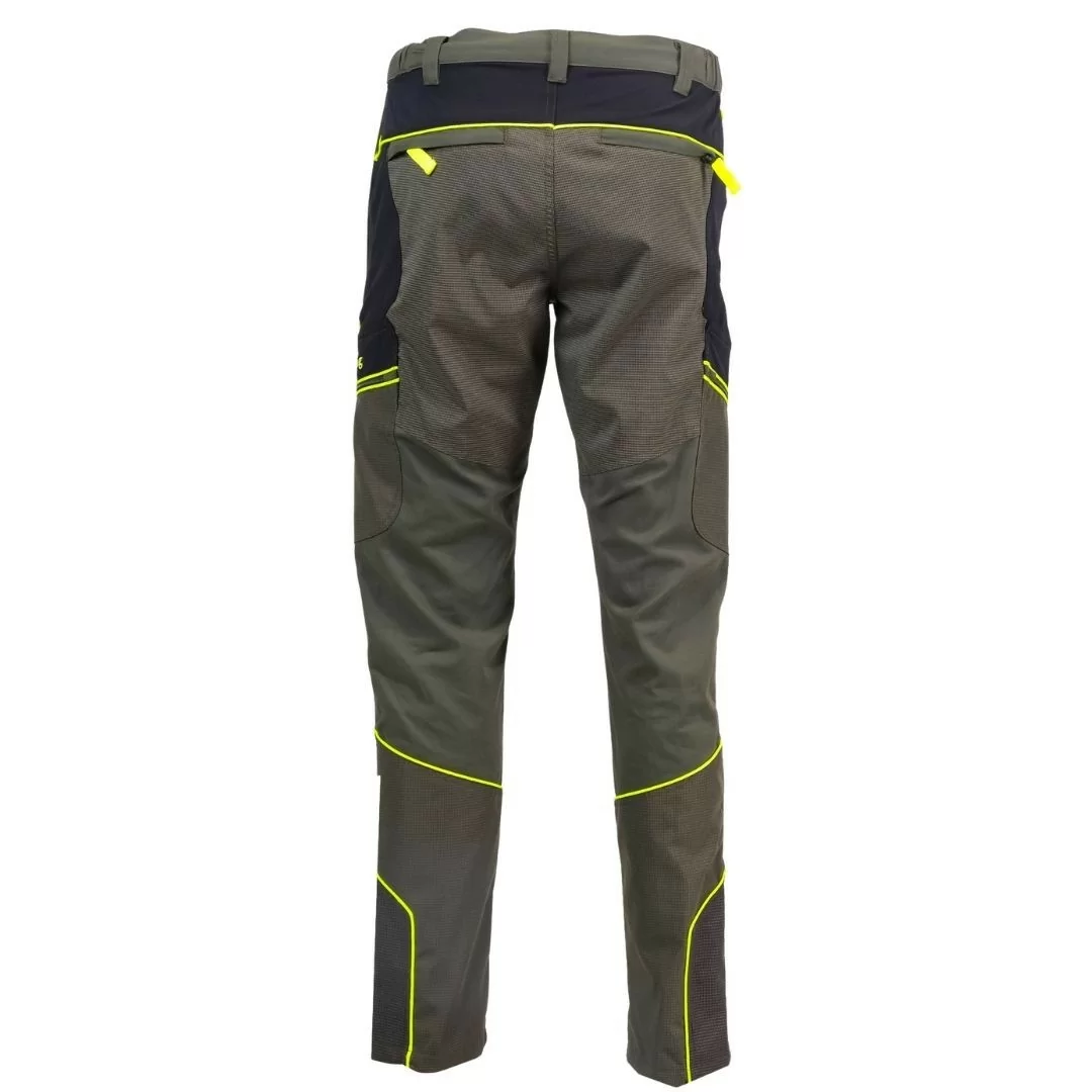 Pantalone Impermeabile Rs Hunting art. T-106 Giallo Fluo 2