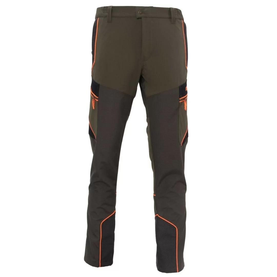 Pantalone Tecnico Caccia Rs Hunting art. T-160 Arancio Fluo