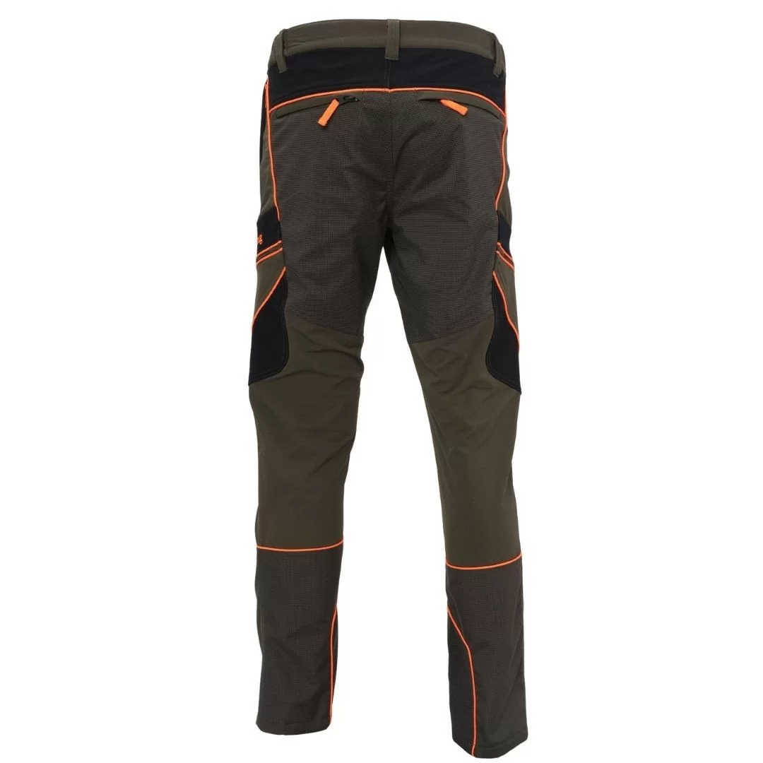 Pantalone Tecnico Caccia Rs Hunting art. T-160 Arancio Fluo 2