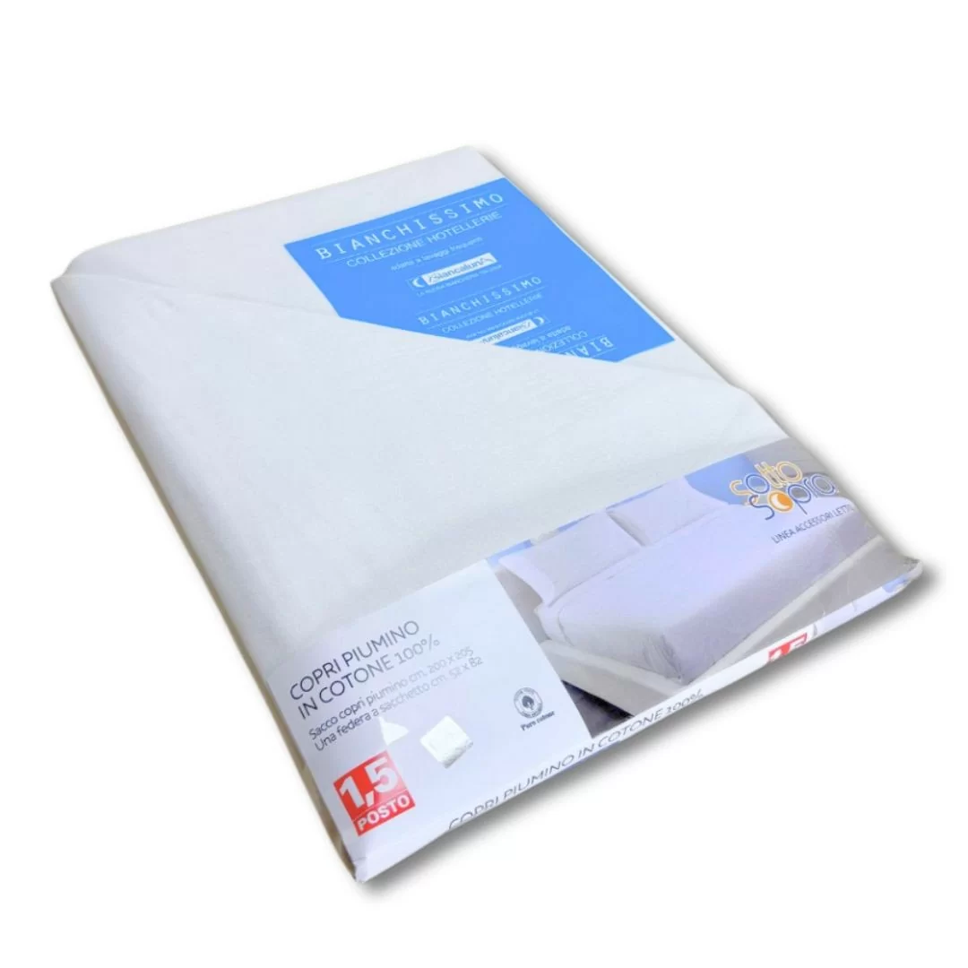 Sacco Copripiumino Bianco Biancaluna art. Bianchissimo 2