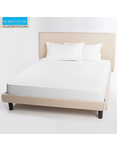 Lenzuolo sopra Piazza e Mezza Biancaluna art. Bianchissimo