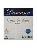 Coppia Copriguanciale Cerniera LineaBlu art. Damasco