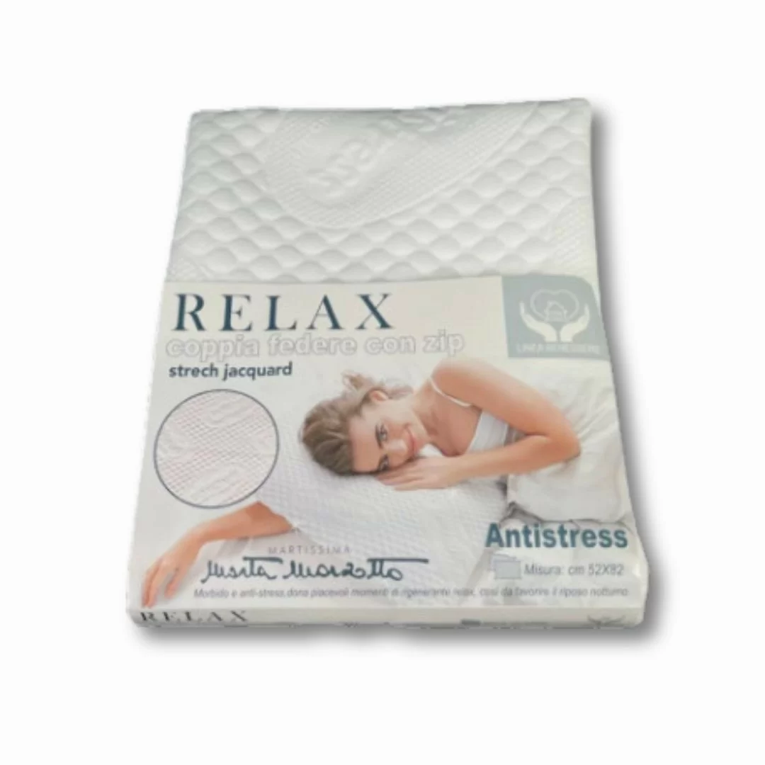 Copricuscino Letto Coppia Federe Marta Marzotto art. Relax