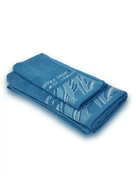 Coppia Asciugamani Linea Oro art. Lenia Spugna