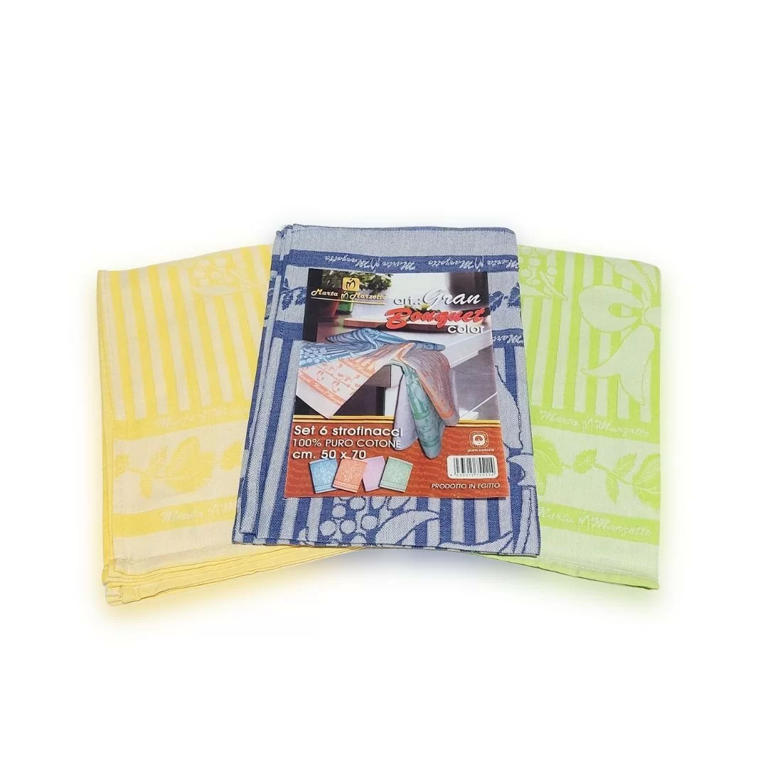 Canovacci Cucina Marta Marzotto art. Bouquet set 6 pezzi 2