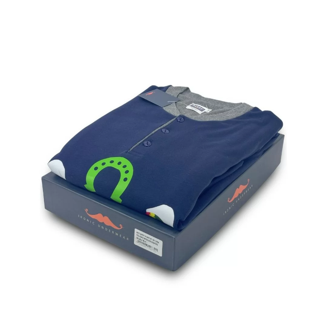 Pigiama Uomo Invernale Dandy art. 69PF Portafortuna 2