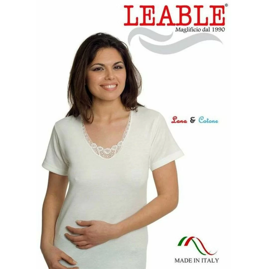 Maglia Intima Donna Leable art. 95 Mezza Manica...