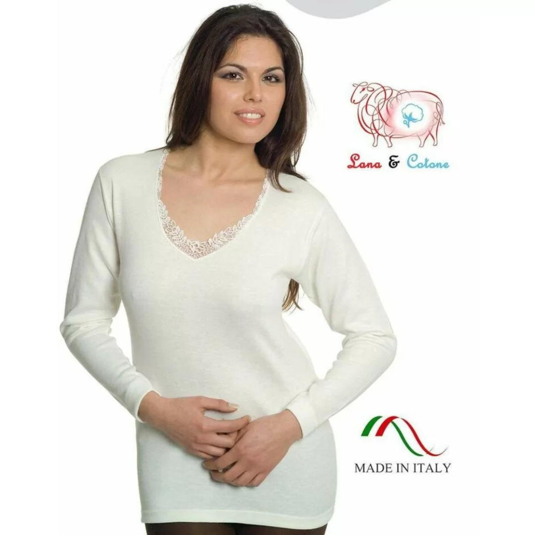 Maglia Intima Donna Leable art. 96 Manica Lunga Tripack 2
