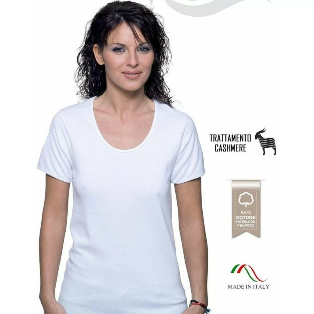 Maglia Intima Donna Leable art. 259 Tripack Mezza Manica