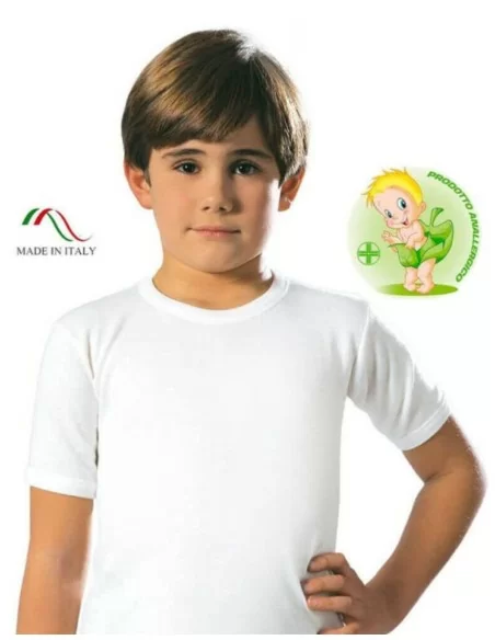 T Shirt Intima Bambino Leable art. 208 Caldo Cotone set 3 pezzi