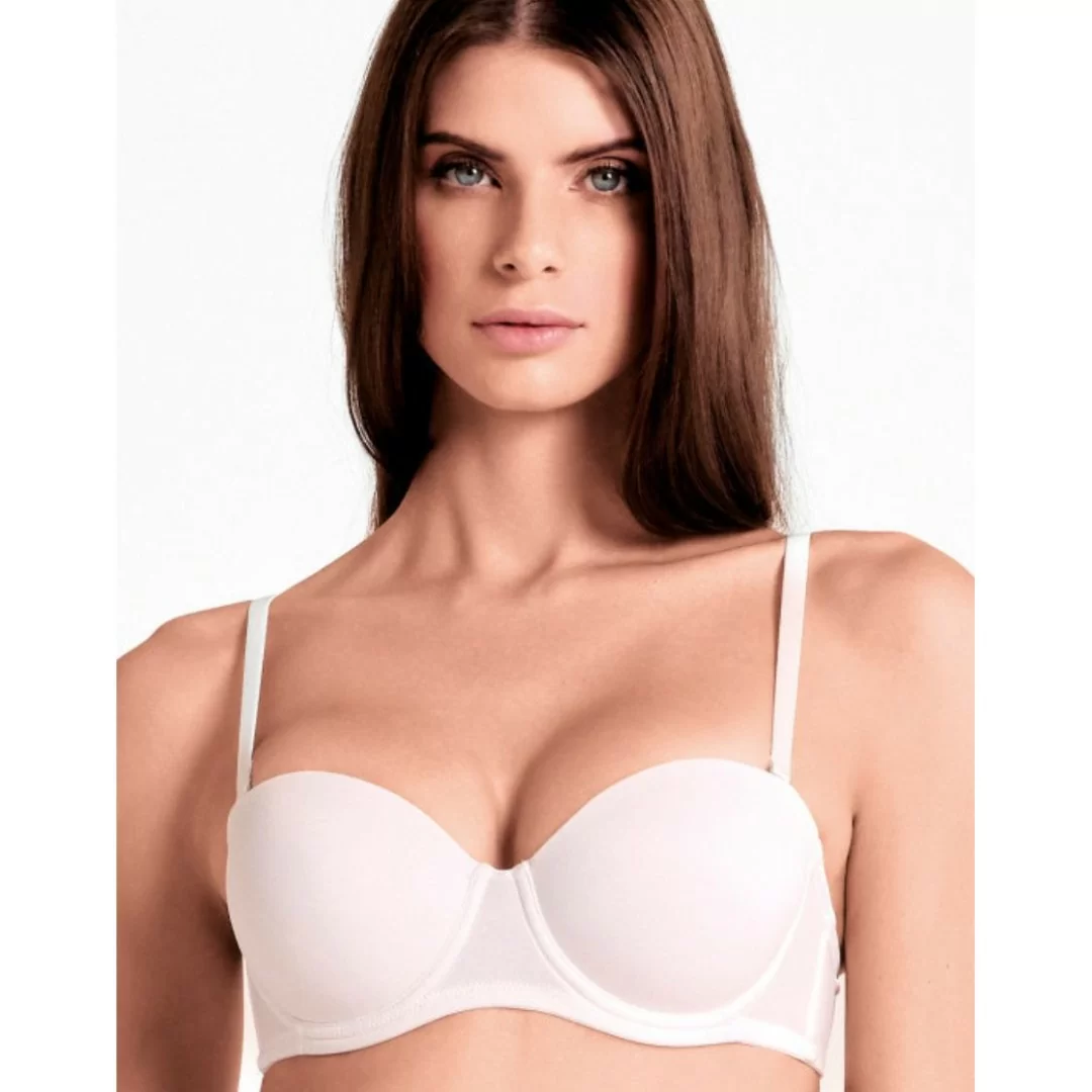 Reggiseno a Fascia Lormar Pura Coppa B graduata...