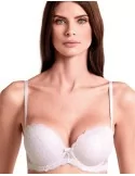 Reggiseno Super Push Up Lormar Extra Double Pizzo Coppa B