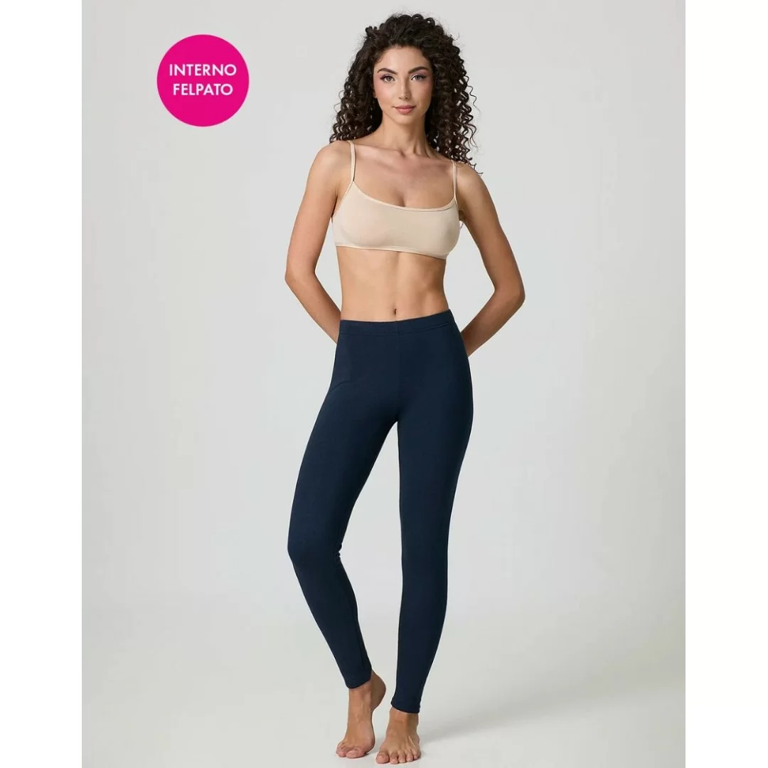 Leggings Jadea art. 4367 Caldo Cotone Felpato