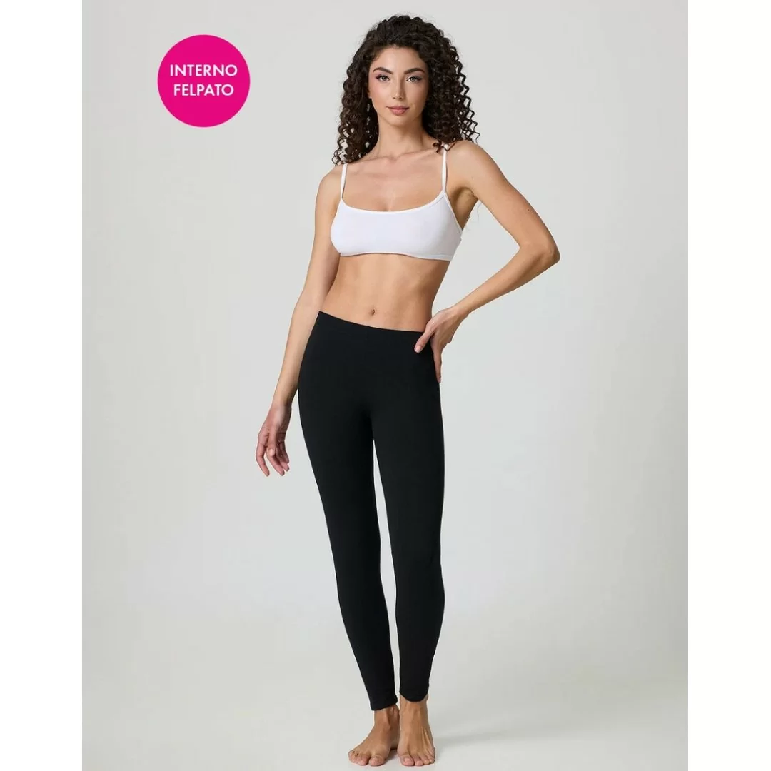 Leggings Jadea art. 4367 Caldo Cotone Felpato