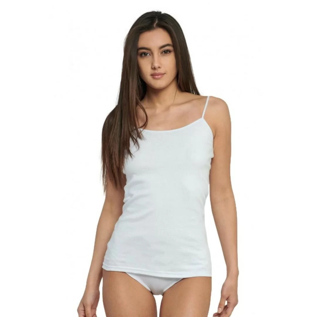 Canotta Donna Spalla Stretta Kissimo art. KC292 Bipack