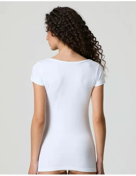T Shirt Donna Cotone Jadea art. 4181 Scollo Tondo