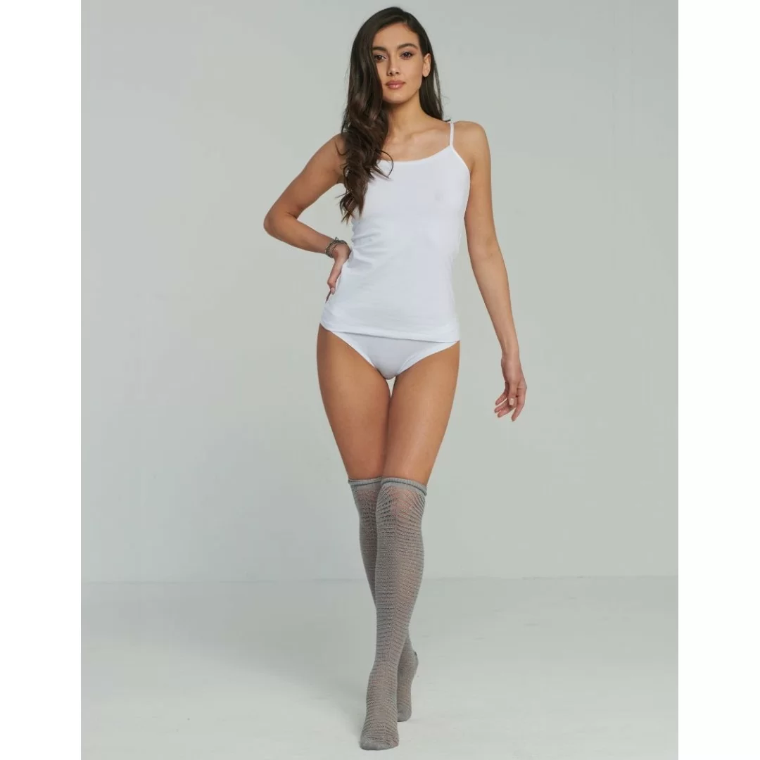 Canotta Donna Kissimo art. KC202 Spalla Stetta Cotone