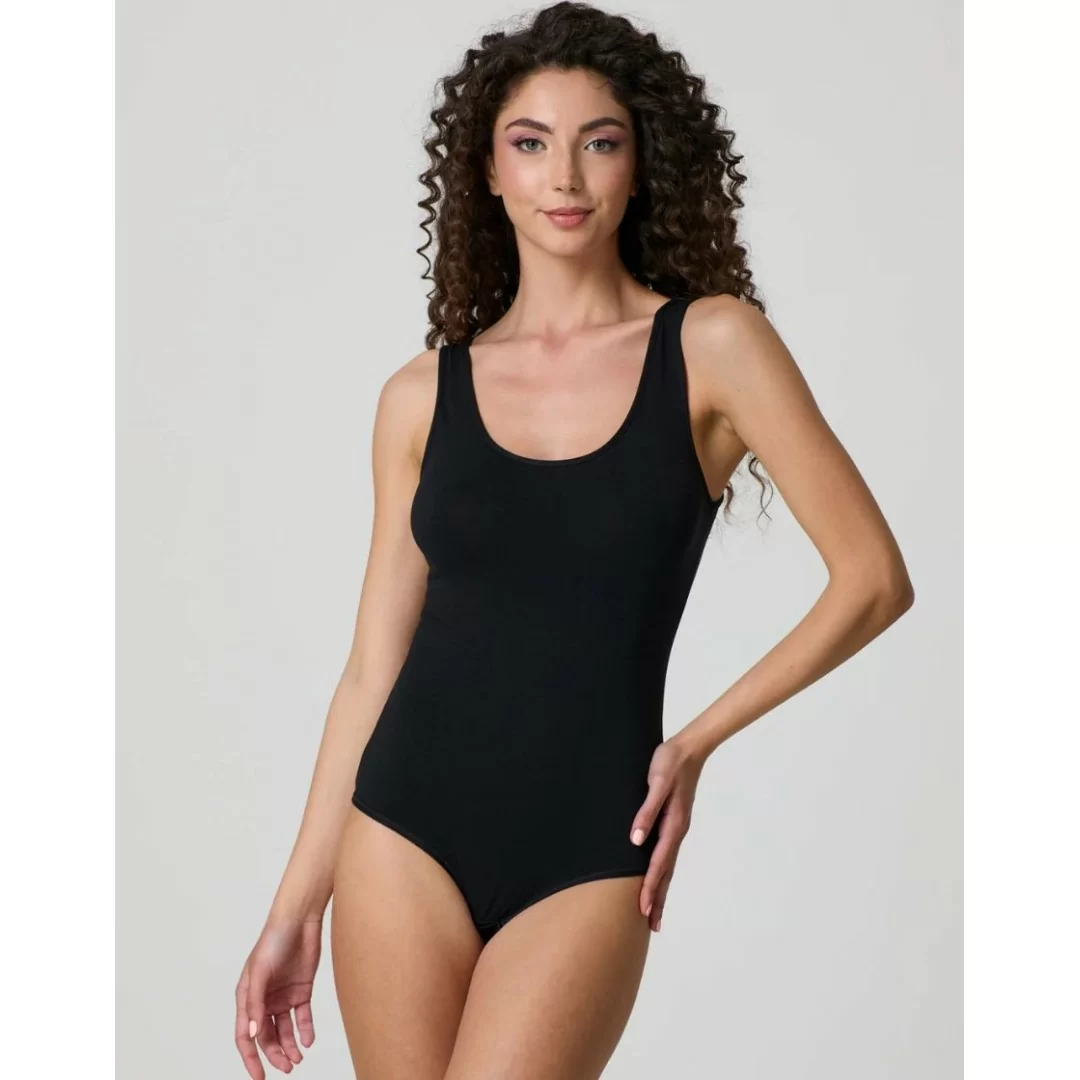 Body Maniche Lunghe Donna Jadea art. 4152 Scollo Lollo