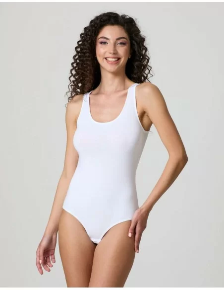 Body Maniche Lunghe Donna Jadea art. 4152 Scollo Lollo