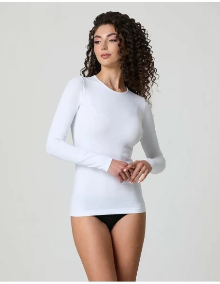 Maglia Donna Maniche Lunghe Jadea art. 4055 Girocollo