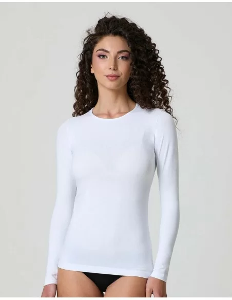 Maglia Donna Maniche Lunghe Jadea art. 4055 Girocollo