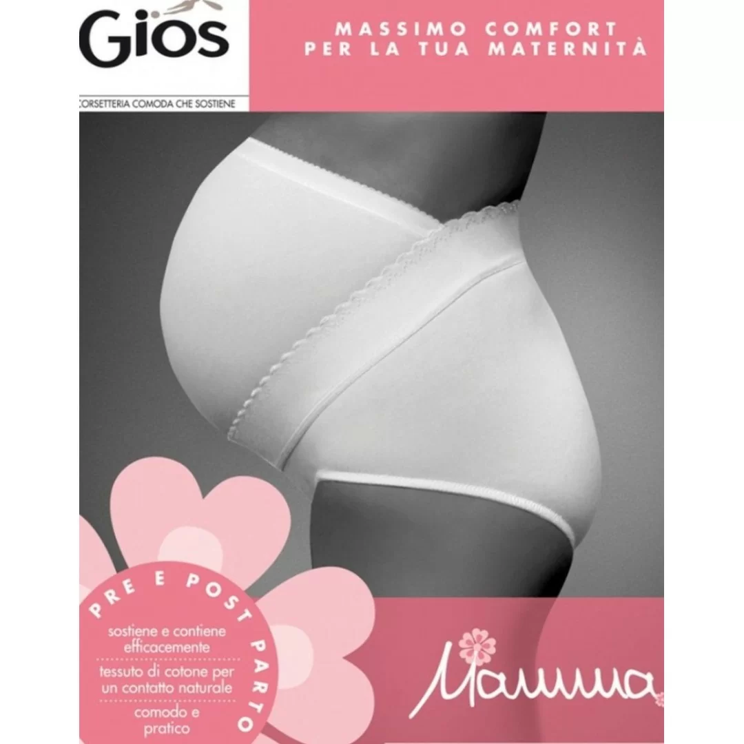 Panciera Premaman Vita Alta Gios art. 292 Preparto e...