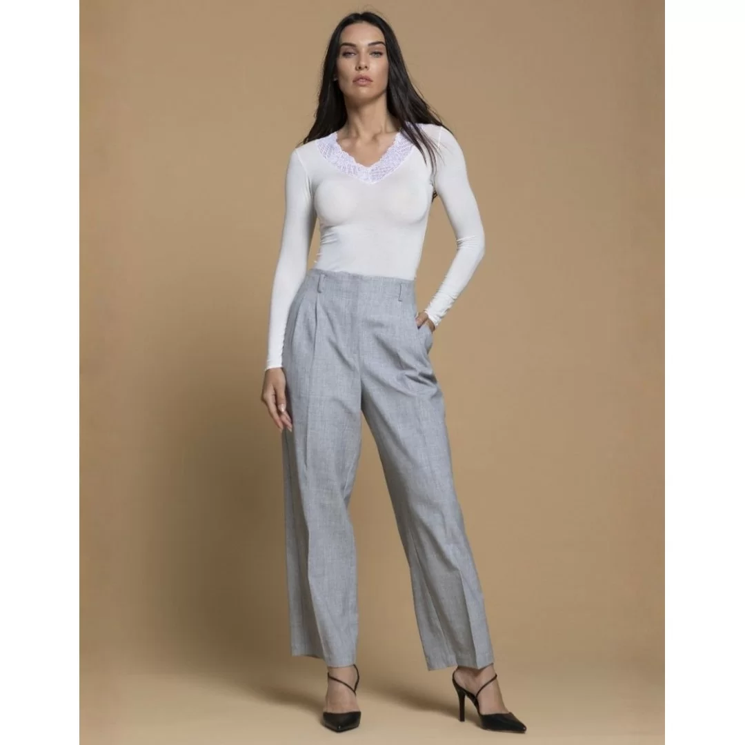 Maglia Cashmere Donna Kissimo art. Perla Scollo a V