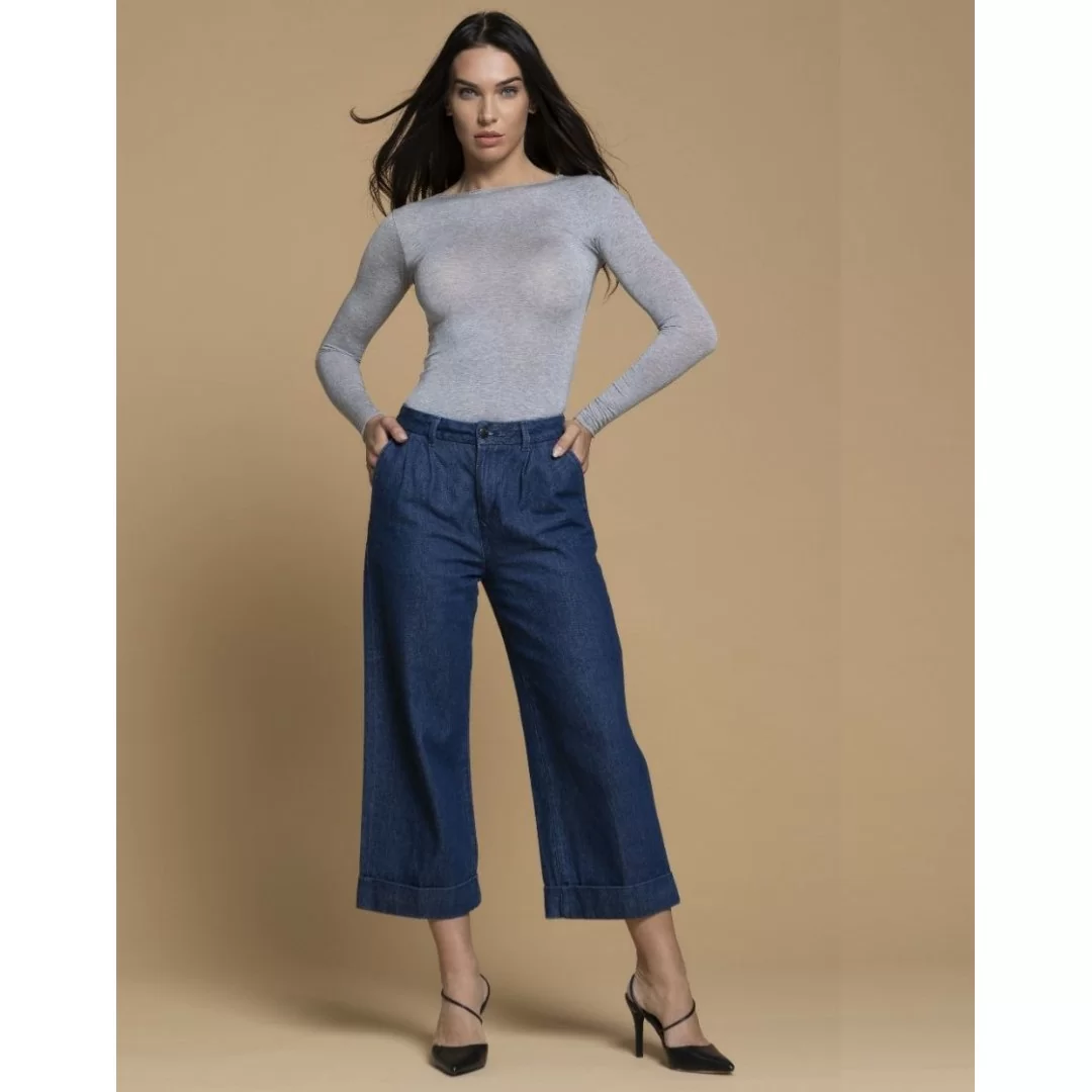 Maglia Cashmere Donna Manica Lunga Kissimo art. Mabel