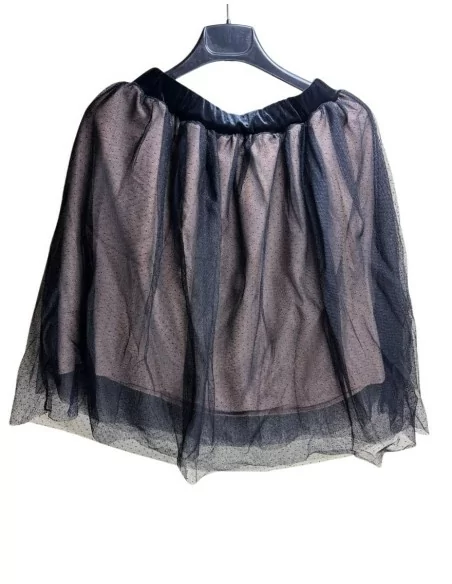 Top in Tulle Donna Sexy Rossoporpora art. Luxury LE218
