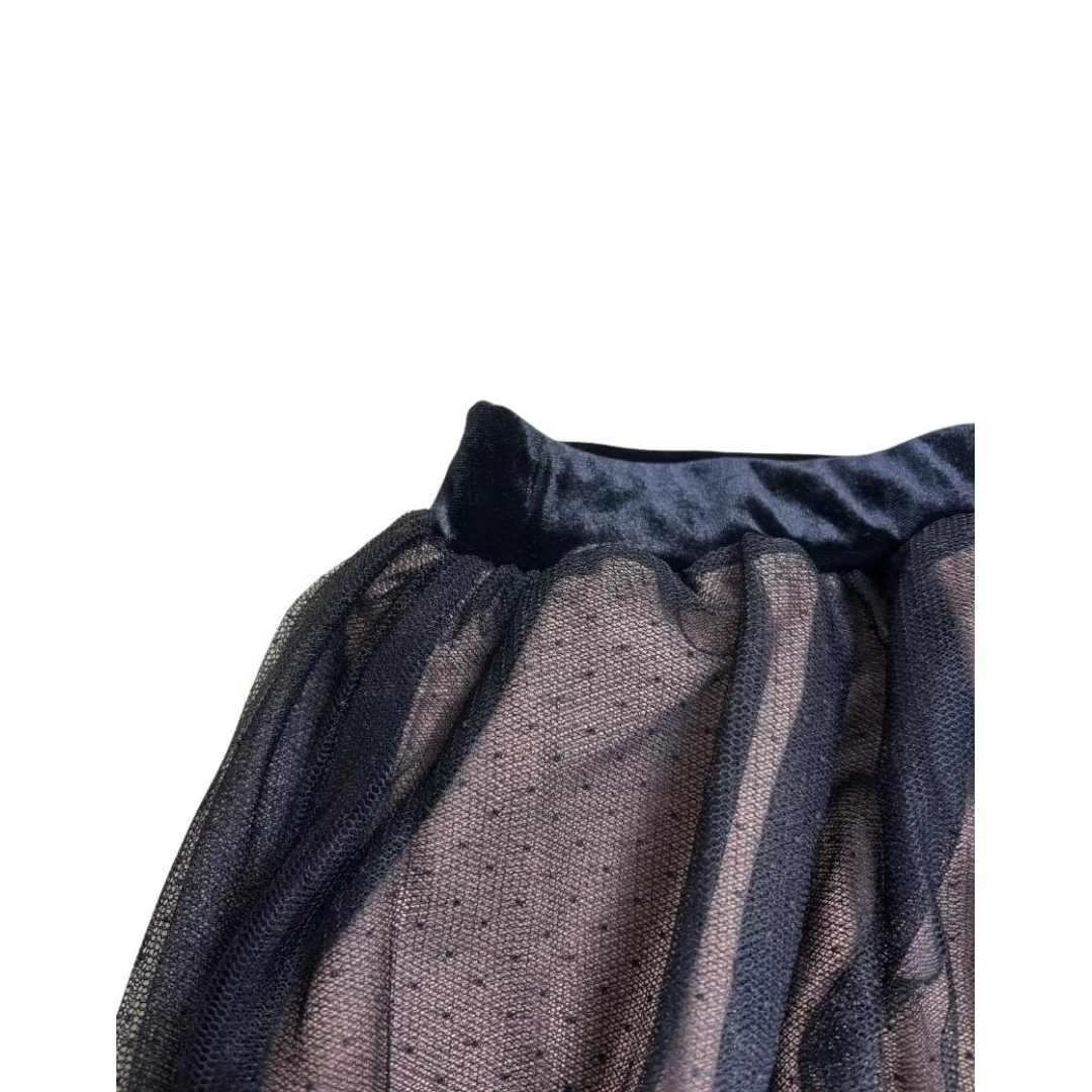 Top in Tulle Donna Sexy Rossoporpora art....