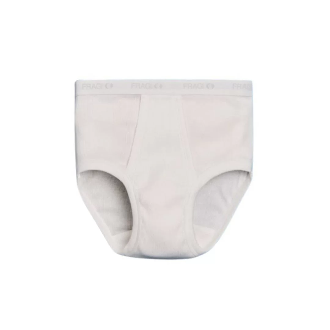 Slip Bianco Uomo Cotone Fragi set 3 pezzi