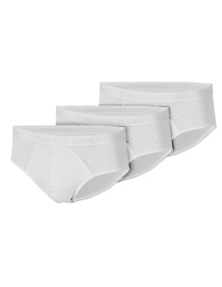 Slip Uomo in Cotone Kissimo Biancaluna set 3 pezzi