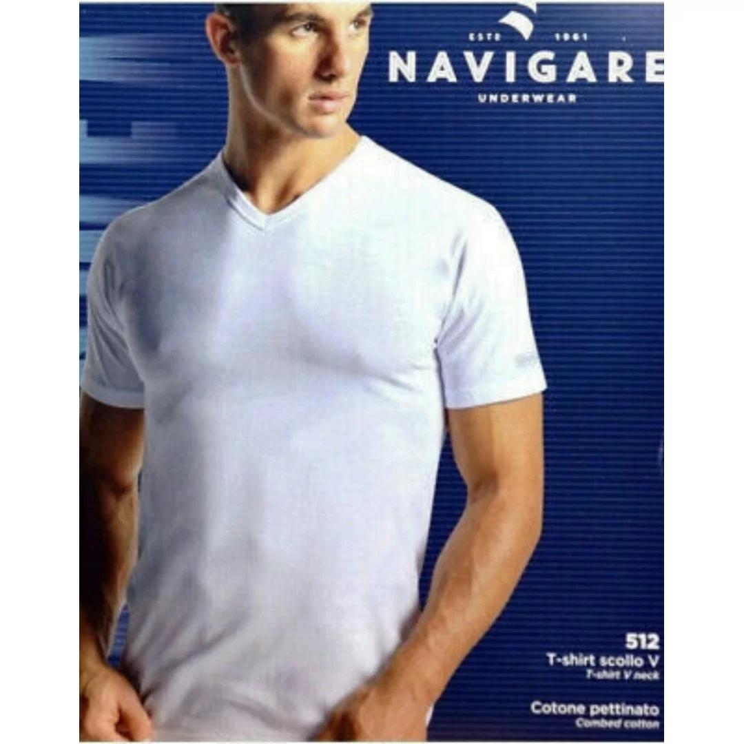 T Shirt Intima Uomo Navigare art. 512 set 3 pezzi