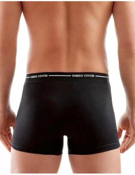 Boxer Uomo Cotone Elasticizzato Enrico Coveri art. EB1000 set 3 pezzi