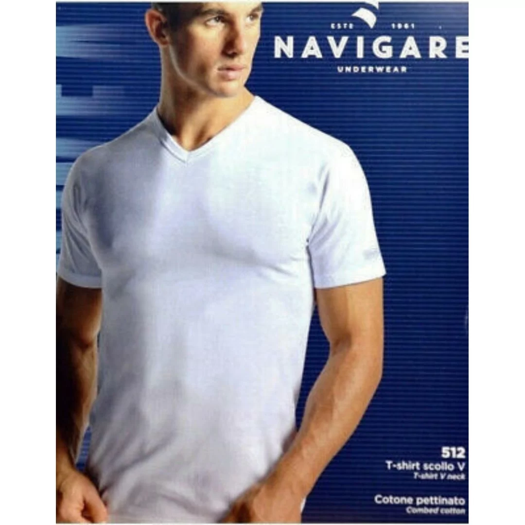 T Shirt Intima Uomo Cotone Navigare art. 512 Taglie Forti...