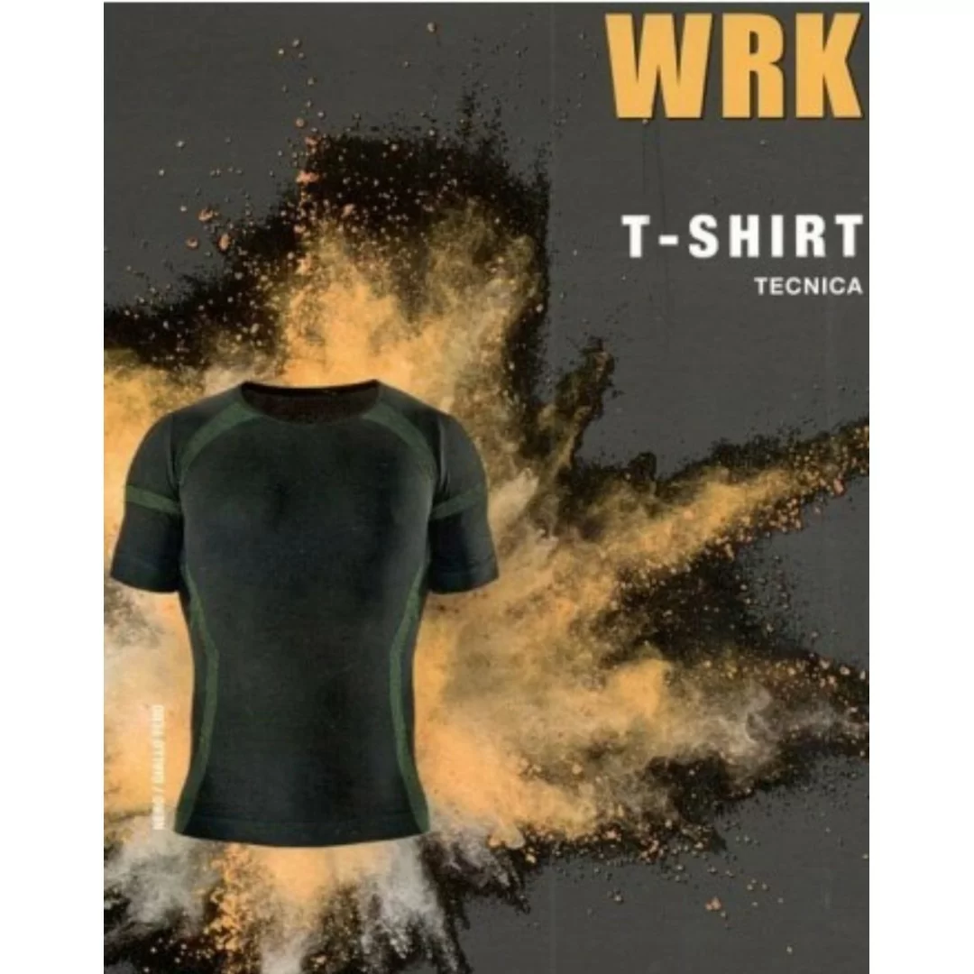 T Shirt Tecnica Trekking Uomo art. WRK351 Dryarn Traspirante