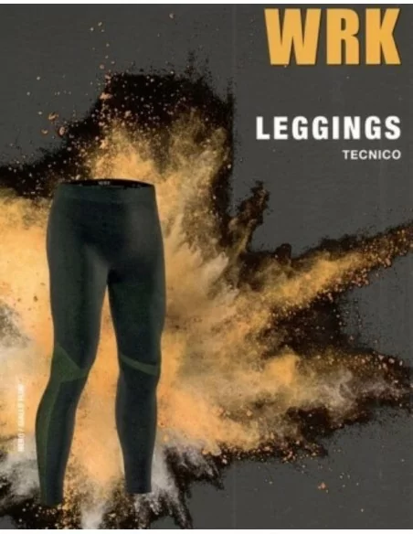 Leggings Termico Uomo art. WRK303 Dryarn Traspirante
